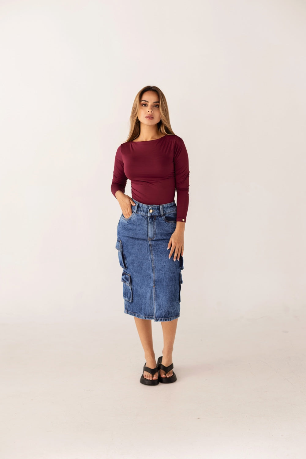 Falda Cargo