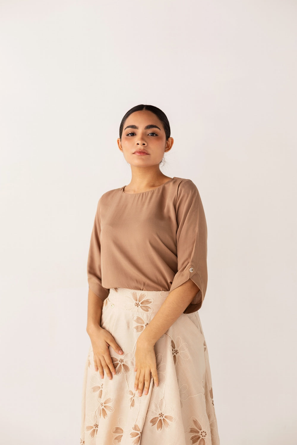 Blusa Adri Café
