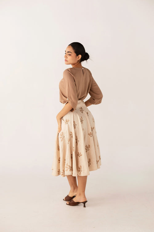 Blusa Adri Café